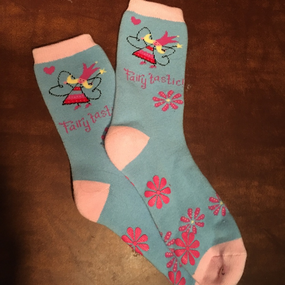 Fairy tastic slipper socks! - Picture 2 of 2